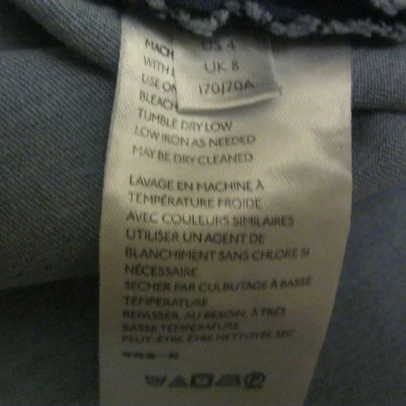 NWT We The Free Highlands Denim Mini Skirt - Picture 8 of 9